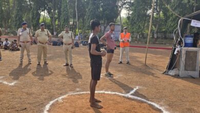 एसएसपी संतोष सिंह की अध्यक्षता में पुलिस आरक्षक भर्ती परीक्षा जारी एसएसपी संतोष सिंह की अध्यक्षता में पुलिस आरक्षक भर्ती परीक्षा जारी