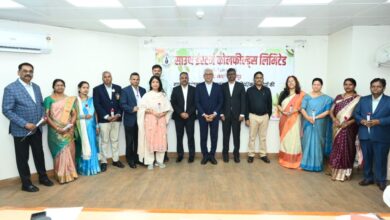 एसईसीएल मुख्यालय के 6 कर्मियों को भावभीनी विदाई दी गयी