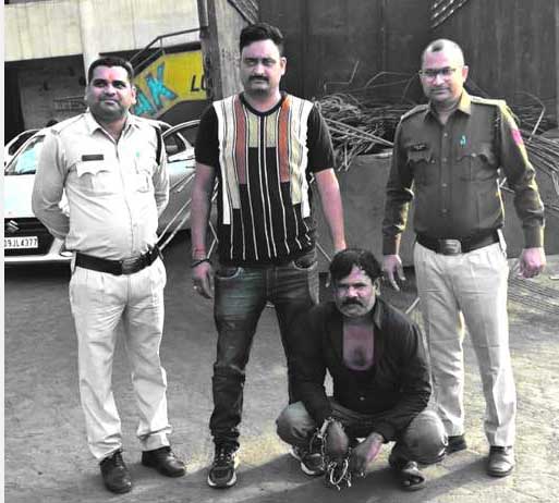 राजधानी में सरिया चोर ट्रक चालक गिरफ्तार