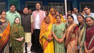 पंडित भगवतीचरण शुक्ल वार्ड में सर्वसुविधायुक्त लाइब्रेरी एवं नवनिर्मित अस्पताल का लोकार्पण