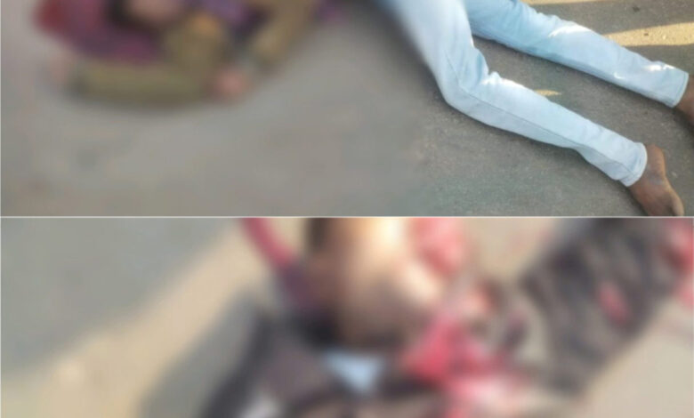 ओवरटेक करना पड़ा भारी, दो युवकों की मौत ओवरटेक करना पड़ा भारी, दो युवकों की मौत