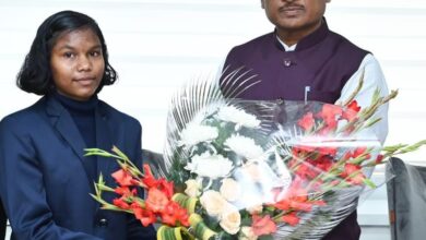 जूडो खिलाड़ी हेमबती ने सीएम से कहा ओलंपिक में मेडल लेकर आना मेरा सपना