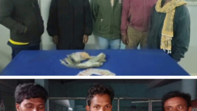 55 हजार रूपये नकद, ताश के 52 पत्ते सहित 8 जुआरी गिरफ्तार