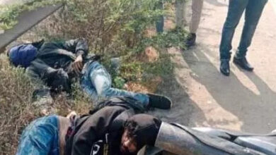 सड़क हादसे में दो बाइक सवारों की मौत