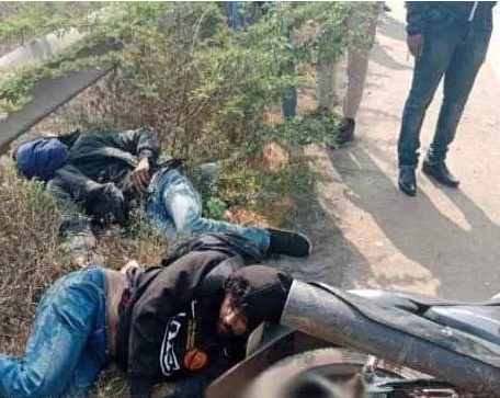 सड़क हादसे में दो बाइक सवारों की मौत सड़क हादसे में दो बाइक सवारों की मौत