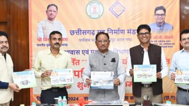 सभी के लिए आवास: सीएम साय ने छत्तीसगढ़ गृह निर्माण मंडल की 7 आवासीय परियोजनाओं का किया शुभारम्भ सभी के लिए आवास: सीएम साय ने छत्तीसगढ़ गृह निर्माण मंडल की 7 आवासीय परियोजनाओं का किया शुभारम्भ