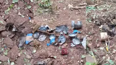 जवानों ने अतखडिय़ां गांव से बरामद किए सात टिफिन व एक कूकर आईईडी जवानों ने अतखडिय़ां गांव से बरामद किए सात टिफिन व एक कूकर आईईडी