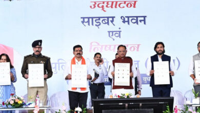 मुख्यमंत्री साय ने किया सायबर भवन का उद्घाटन मुख्यमंत्री साय ने किया सायबर भवन का उद्घाटन