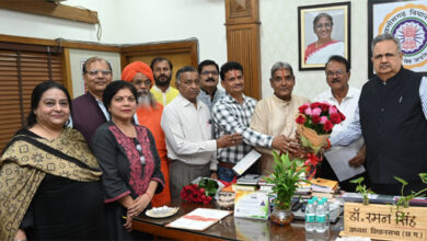 फेडरेशन ऑफ एजुकेशनल सोसाइटीज का प्रतिनिधिमंडल मिला विस अध्यक्ष से फेडरेशन ऑफ एजुकेशनल सोसाइटीज का प्रतिनिधिमंडल मिला विस अध्यक्ष से