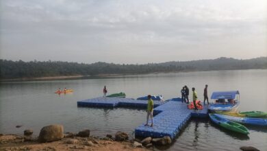 प्रकृति की गोद में स्थित गगनई जलाशय में नौकायन का भरपूर आनंद ले सकते हैं पर्यटक प्रकृति की गोद में स्थित गगनई जलाशय में नौकायन का भरपूर आनंद ले सकते हैं पर्यटक