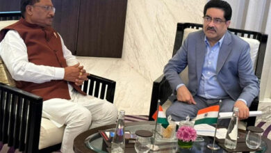 कुमारमंगलम बिड़ला मिले सीएम साय से