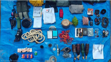 तुगरेल के जंगल से नक्सलियों के आईईडी बनाने की सामग्री व उपकरण बरामद