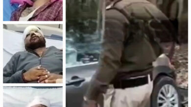 तेज रफ्तार अनियंत्रित कार पेड़ से टकराई, 3 घायल