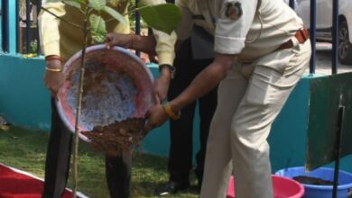 राज्यपाल डेका ने वन मंदिर वाटिका में एक पेड़ माँ के नाम के तहत कदम का पौधा रोपा, वन मंदिर वाटिका की सराहना की