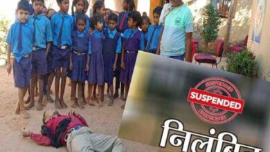 शराबी शिक्षक को जिला शिक्षा अधिकारी ने किया निलंबित