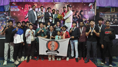 8वीं एमएमए राष्ट्रीय चैंपियनशिप में छग ने 8 स्वर्ण, 2 रजत और 5 कांस्य पदक जीते, मप्र रहा प्रथम 8वीं एमएमए राष्ट्रीय चैंपियनशिप में छग ने 8 स्वर्ण, 2 रजत और 5 कांस्य पदक जीते, मप्र रहा प्रथम