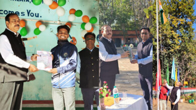 केंद्रीय विद्यालय चिरमिरी में मनाया गया गणतंत्र दिवस