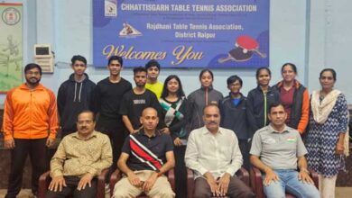 86рд╡реАрдВ рдЗрдВрдЯрд░ рд╕реНрдЯреЗрдЯ рдЬреБрдирд┐рдпрд░ рд╡ рдпреВрде рдиреЗрд╢рдирд▓ рдкреНрд░рддрд┐рдпреЛрдЧрд┐рддрд╛ рдХреЗ рд▓рд┐рдП рдЫрддреНрддреАрд╕рдЧрдврд╝ рдЯреЗрдмрд▓ рдЯреЗрдирд┐рд╕ рдЯреАрдо рдШреЛрд╖рд┐рдд 86рд╡реАрдВ рдЗрдВрдЯрд░ рд╕реНрдЯреЗрдЯ рдЬреБрдирд┐рдпрд░ рд╡ рдпреВрде рдиреЗрд╢рдирд▓ рдкреНрд░рддрд┐рдпреЛрдЧрд┐рддрд╛ рдХреЗ рд▓рд┐рдП рдЫрддреНрддреАрд╕рдЧрдврд╝ рдЯреЗрдмрд▓ рдЯреЗрдирд┐рд╕ рдЯреАрдо рдШреЛрд╖рд┐рдд