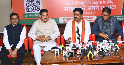हमारे कार्य ही हमारी जीत के दावे के आधार हैं – शर्मा हमारे कार्य ही हमारी जीत के दावे के आधार हैं – शर्मा