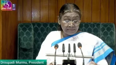 राष्ट्रपति बोली संसद के बैठक संबोधित करते हुए खुशी हो रही है