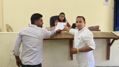 पत्रकारिता की धार से लोगों की समस्या दूर करने के बाद अब दीपक ठाकुर करेंगे अपने वार्ड की सेवा, दीपक ने भरा नामांकन