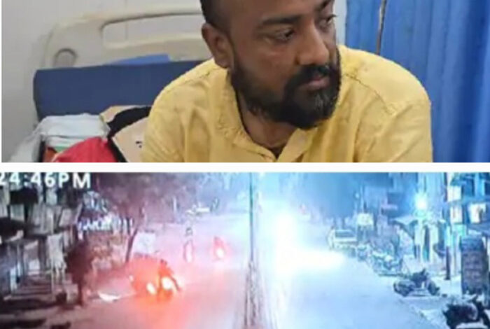 आप के महापौर प्रत्याशी की स्कूटी, बाईक से टकराई, पुलिस ने जारी किया सीसीटीवी फुटेज, नही हुआ कोई हमला आप के महापौर प्रत्याशी की स्कूटी, बाईक से टकराई, पुलिस ने जारी किया सीसीटीवी फुटेज, नही हुआ कोई हमला
