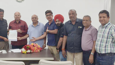 चेंबर प्रतिनिधि मंडल ने राज्य वित्त मंत्री चौधरी को दिए गए आगामी राज्य बजट से संबंधित सुझाव