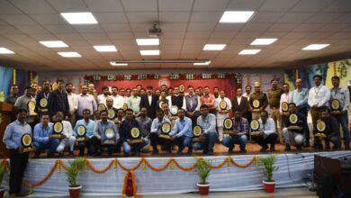 69 वें रेल सप्ताह पुरस्कार समारोह में रेल कर्मियों को सम्मानित किया मंडल प्रबंधक ने