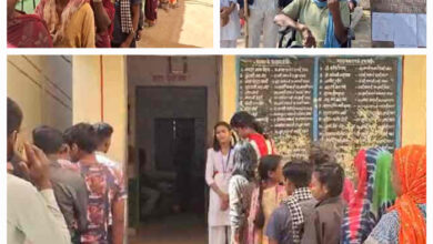 विकास के लिए 5 किमी दूर मतदान केंद्र पहुंचे नक्सल प्रभावित जीवलामरी गांव के मतदाता विकास के लिए 5 किमी दूर मतदान केंद्र पहुंचे नक्सल प्रभावित जीवलामरी गांव के मतदाता