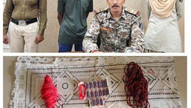 विस्फोटक के साथ एक नक्सली सप्लायर गिरफ्तार