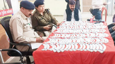 177 जोड़ी चांदी की पायल के साथ मध्यप्रदेश का आरोपी गिरफ्तार