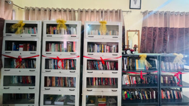 अभिकल्प फाउंडेशन की पहल से आरंग में प्रारंभ हुआ पहली कम्युनिटी लाइब्रेरी
