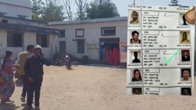 मिश्री देवी माध्यमिक स्कूल मे मृत शख्स के नाम पर डाला गया वोट मिश्री देवी माध्यमिक स्कूल मे मृत शख्स के नाम पर डाला गया वोट