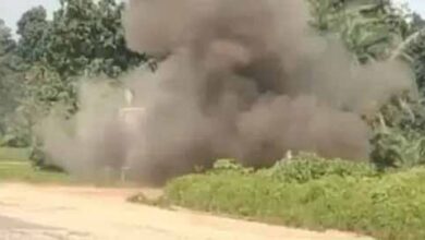 नक्सलियों के द्वारा लगाए गए आईईडी विस्फोट व स्पाइक होल से सीआरपीएफ के 3 जवान घायल