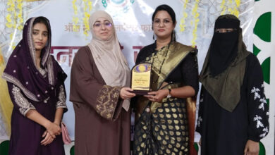डॉ. सलमा, शगुफ्ता व नाहिदा का हुआ उत्कृष्ट पत्रकारिता के लिए सम्मान