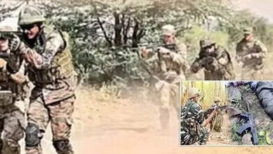 मुठभेड़ में सुरक्षाबलों ने 8 नक्सलियों किया ढेर, इंसास राइफल, बीजीएल लांचर सहित कई हथियार बरामद