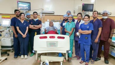 72 साल के मरीज की अम्बेडकर अस्पताल के हार्ट सर्जरी विभाग में हुई क्रिटिकल कोरोनरी बाईपास सर्जरी 72 साल के मरीज की अम्बेडकर अस्पताल के हार्ट सर्जरी विभाग में हुई क्रिटिकल कोरोनरी बाईपास सर्जरी