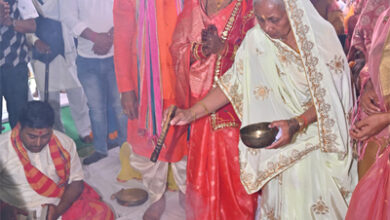 मुख्यमंत्री साय के जन्मदिवस पर बगिया में हुआ श्री सत्यनारायण व्रत कथा का आयोजन