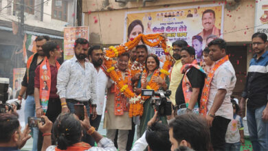 मीनल ने किया सदरबाजार वार्ड में जनसंपर्क