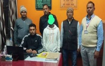 मधुबनी स्टेशन पर रेलवे संपत्ति को नुकसान पहुंचाने वाला किशोर गिरफ्तार