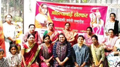 अहिल्या बाई की प्रेरणा से सामाजिक कार्य करने का लिया संकल्प अहिल्या बाई की प्रेरणा से सामाजिक कार्य करने का लिया संकल्प