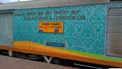 दुर्ग-निजामुद्दीन-दुर्ग हमसफर एक्सप्रेस में एसी-3 कोच की सुविधा 18 व 19 को दुर्ग-निजामुद्दीन-दुर्ग हमसफर एक्सप्रेस में एसी-3 कोच की सुविधा 18 व 19 को