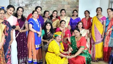 महाराष्ट्र मंडल के सड्डू-मोवा केंद्र ने महिला दिवस के साथ मनाई होली