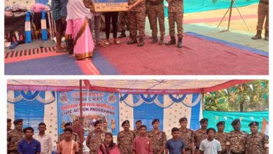 188 बटालियन सीआरपीएफ द्वारा पालेम में मेडिकल कैम्प व सिविक एक्सन का किया आयोजन 188 बटालियन सीआरपीएफ द्वारा पालेम में मेडिकल कैम्प व सिविक एक्सन का किया आयोजन