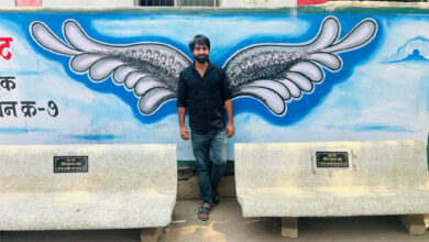 स्वच्छता के रंगों से सराबोर हुईं रायपुर की दीवारें और सेल्फी पॉइंट्स