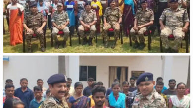 68 लाख के इनामी 50 नक्सलियों ने एक साथ पहली बार किया आत्मसमर्पण