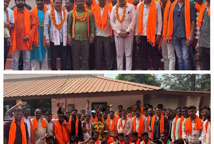 50 से अधिक युवाओं ने बोरपदर के सरपंच के नेतृत्व में बस्तर सांसद के समक्ष किया भाजपा प्रवेश 50 से अधिक युवाओं ने बोरपदर के सरपंच के नेतृत्व में बस्तर सांसद के समक्ष किया भाजपा प्रवेश