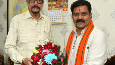 राज्यपाल से उप मुख्यमंत्री शर्मा ने सौजन्य भेंट की