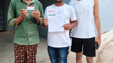 महज 24 घंटे के भीतर मनोहर सिंह पटेल को हाथ में मिला आयुष्मान कार्ड महज 24 घंटे के भीतर मनोहर सिंह पटेल को हाथ में मिला आयुष्मान कार्ड