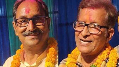 सुरेश मिश्रा कान्यकुब्ज ब्राह्मण समाज के अध्यक्ष एवं राजकुमार दीक्षित सचिव निर्वाचित सुरेश मिश्रा कान्यकुब्ज ब्राह्मण समाज के अध्यक्ष एवं राजकुमार दीक्षित सचिव निर्वाचित